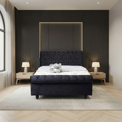 The Mayfair Sleigh Bed