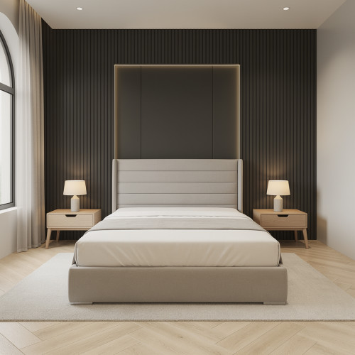 The Berkeley Wingback Bed