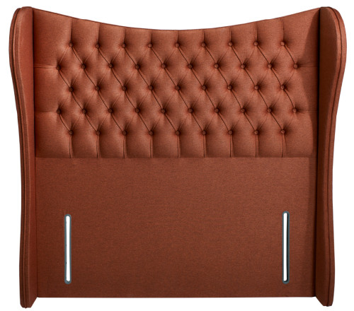 Loxley 54" Winged Chesterfield Upholstered Headboard