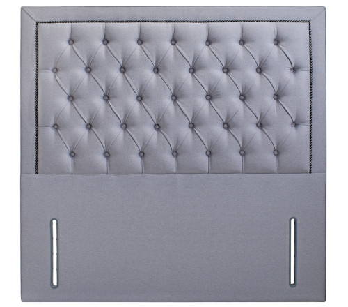 Everden 54" Buttoned Border Headboard – Elegant Upholstered Classic