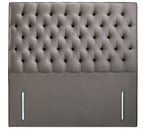 Fenwick Upholstered Headboard – Chesterfield Buttoned Design in 54" and 24" Heights